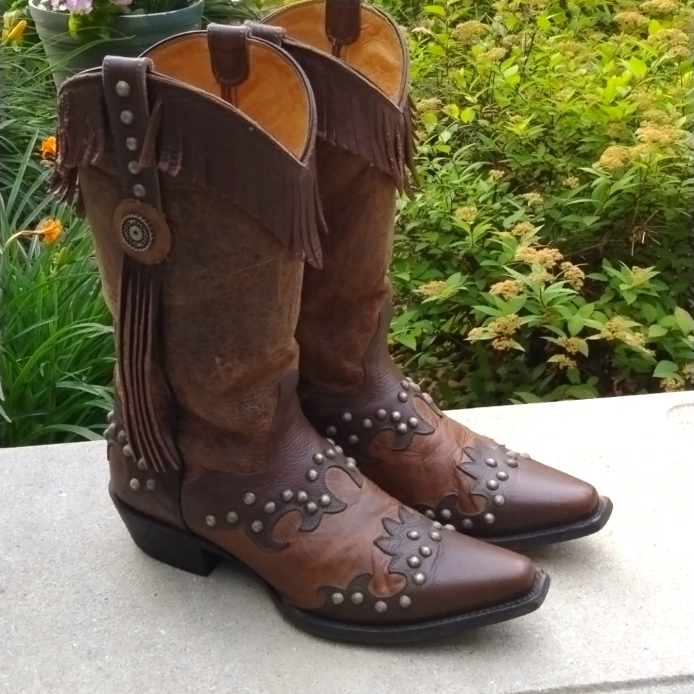 J.B. Dillon Goatskin Handcrafted Western Boots